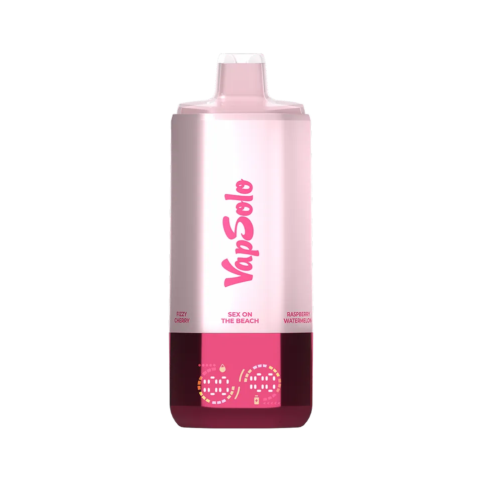 VapSolo Sixer 180K rosa, vista frontal
